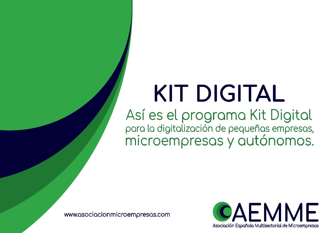 En este momento estás viendo Así es el programa Kit Digital para la digitalización de pequeñas empresas, microempresas y autónomos.